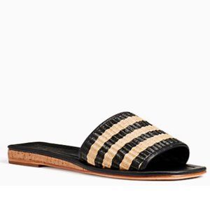 Kate Spade Juiliane slide sandals in Black --NEW